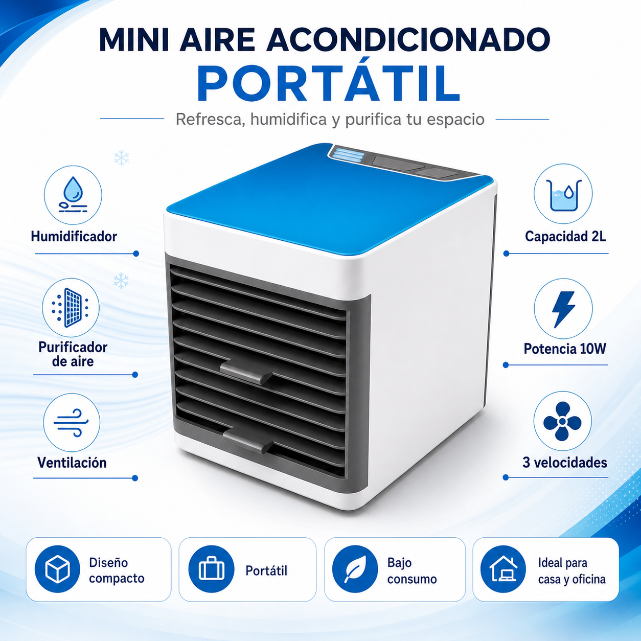 Mini aire acondicionado-ColdBox